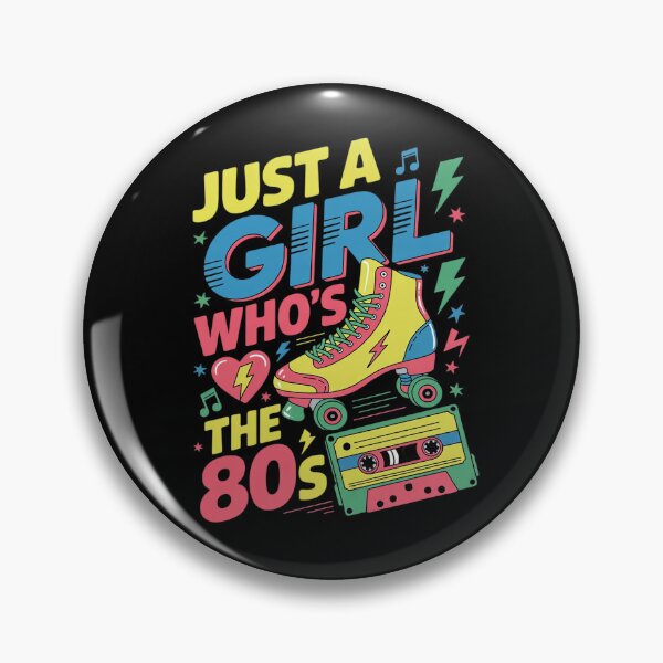Item preview, Just A Girl Who Loves The 80s Party 80s Outfit 1980s Costume 1 designed and sold by joyouartArt.