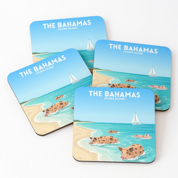 Item preview, Exuma Island The Bahamas - Travel Art designed and sold by Marciolini.