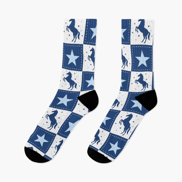 Item preview, Blue Horse Seamless Pattern, Western Nursery Digital Paper, Cowboy Star Background, Kids Wallpaper, Printable Fabric designed and sold by FRH Design ⭐⭐⭐⭐⭐.