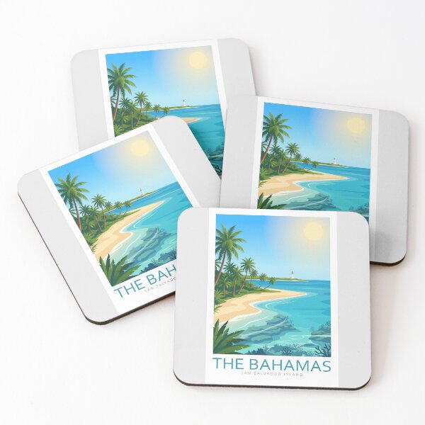 Item preview, San Salvador Island The Bahamas - Travel Art designed and sold by Marciolini.