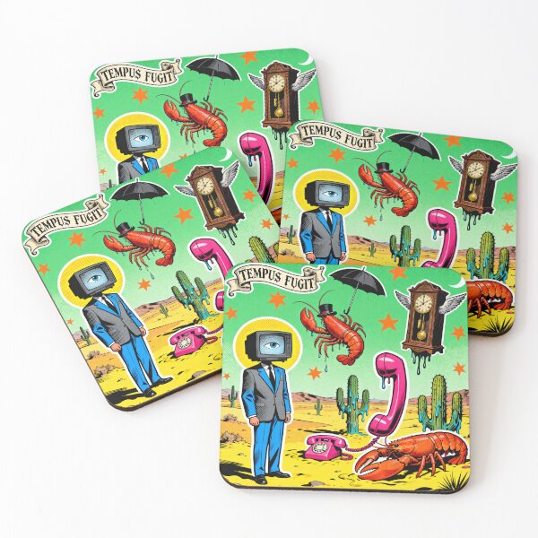 Item preview, TV Head Businessman Surreal - Absurdist Pop Art designed and sold by PictorialWhimsy.