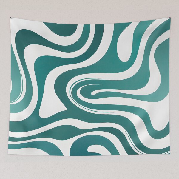 Item preview,  Retro Liguid Swirl Pattern,  designed and sold by Prints and Lifestyle.