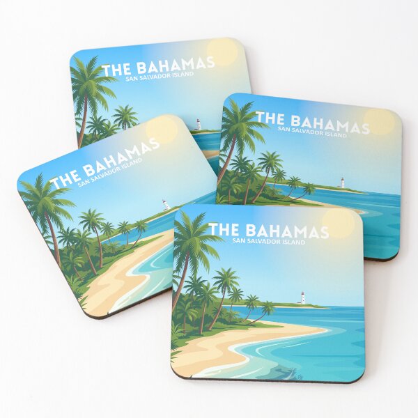 Item preview, San Salvador Island The Bahamas - Travel Art designed and sold by Marciolini.