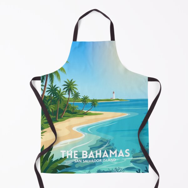 Item preview, San Salvador Island The Bahamas - Travel Art designed and sold by Marciolini.