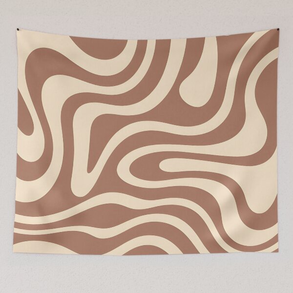 Item preview,  Retro Liguid Swirl Pattern,  designed and sold by Prints and Lifestyle.