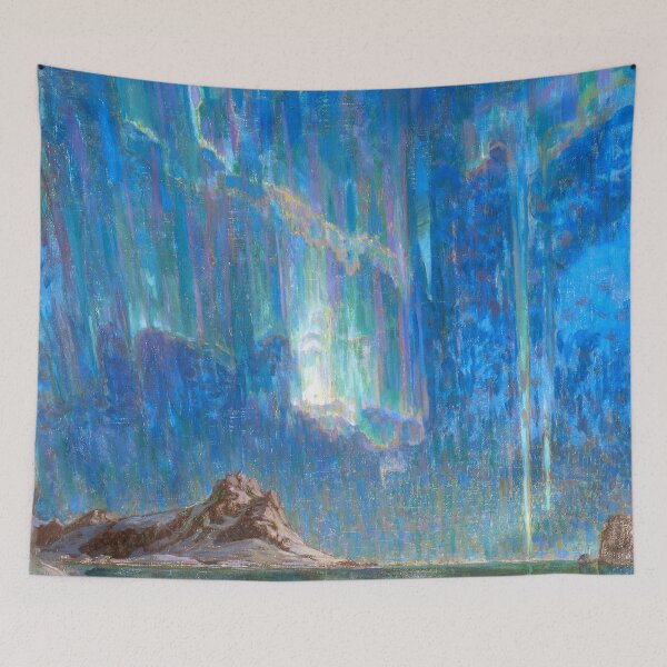 Item preview, Northern Lights by Anna Boberg (c.1900) //Public Domain designed and sold by Vernissage-dart.
