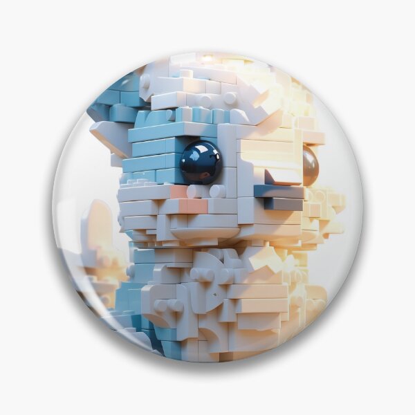 Item preview, Cute Blocky White Puppy designed and sold by Flex Brix.