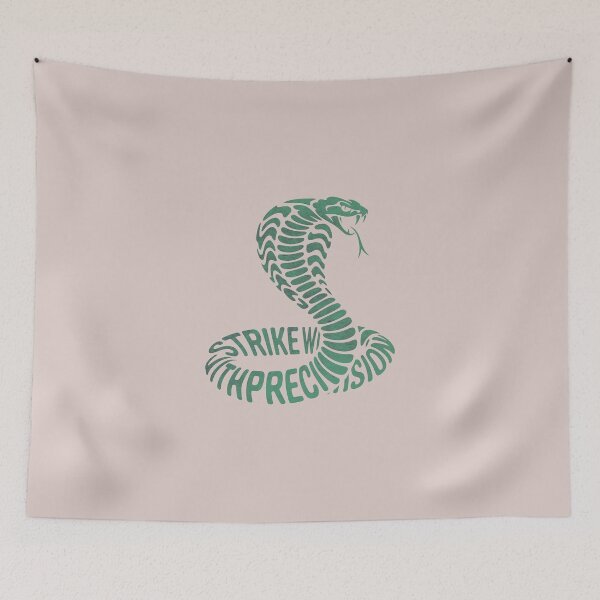 Item preview, STRIKE WITH PRECISION - dark green designed and sold by Big Bang Canvas.