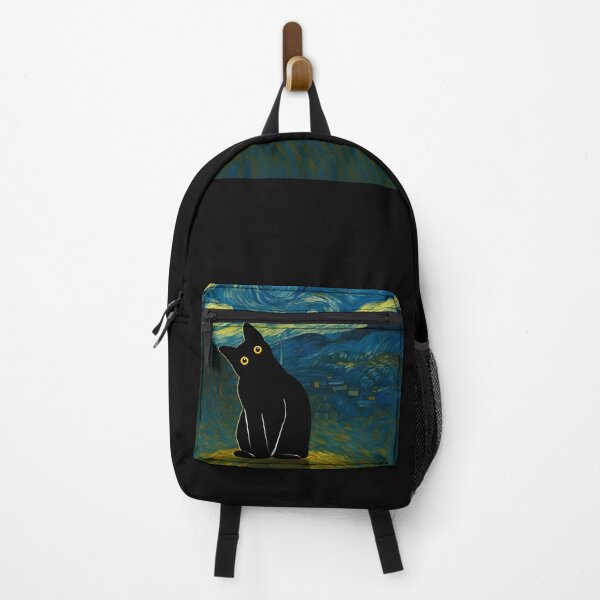 Item preview, cat starry night designed and sold by PurrfectHome.