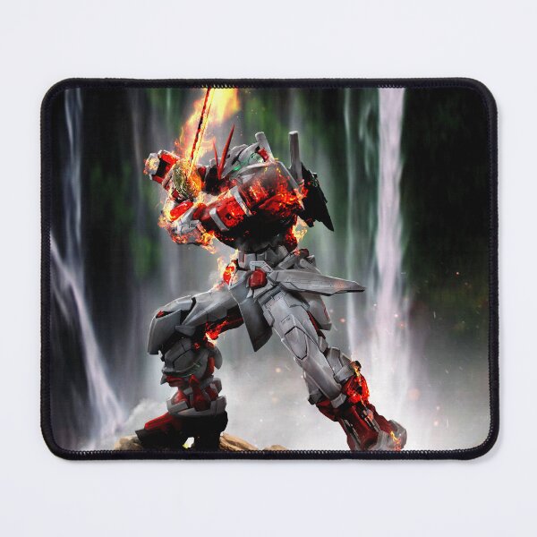 Item preview, full armor Astray Red Frame on fire samurai mecha japan  designed and sold by sabartgunpla.