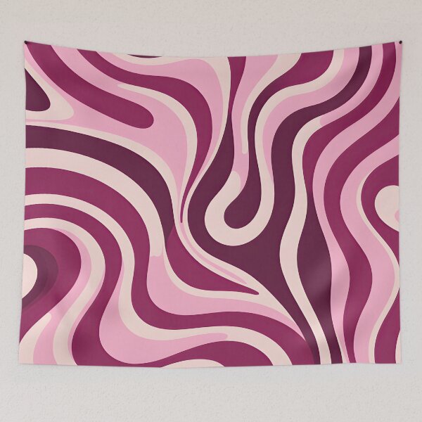 Item preview, Retro  Liguid Swirl Pattern,  designed and sold by Prints and Lifestyle.