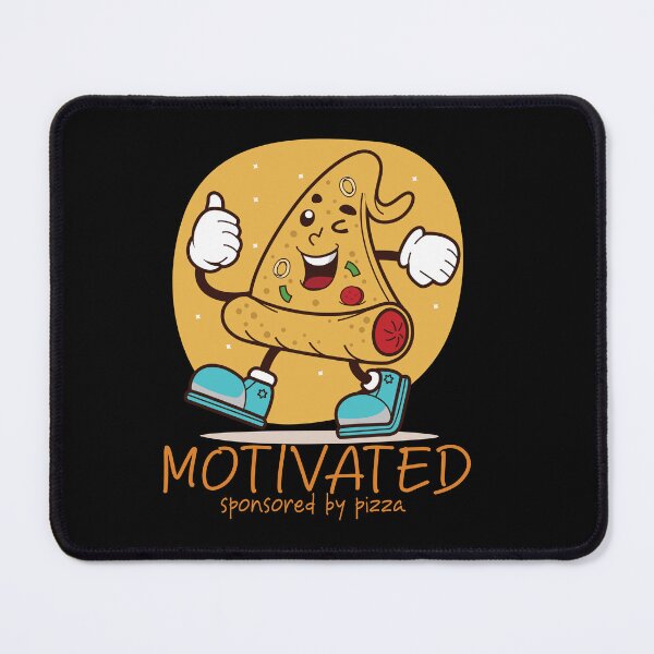 Item preview, Motivated By Pizza - Funny Foodie Quote & Sarcastic Pizza Lover designed and sold by Verse & Vibes.