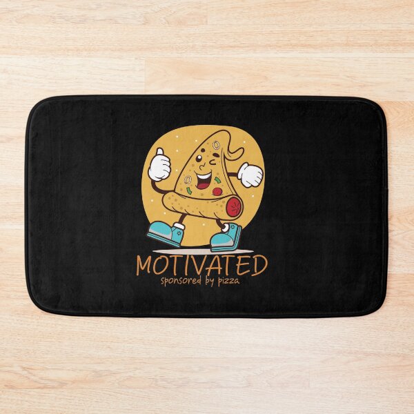 Item preview, Motivated By Pizza - Funny Foodie Quote & Sarcastic Pizza Lover designed and sold by Verse & Vibes.
