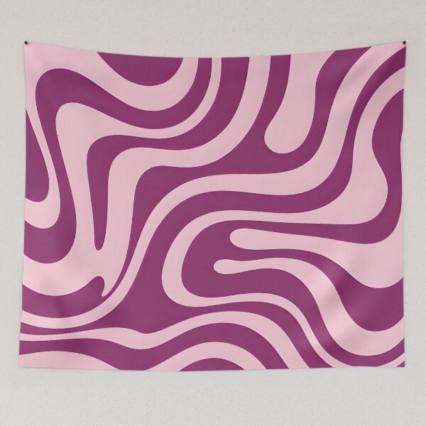 Item preview, Retro Liguid Swirl Pattern,  designed and sold by Prints and Lifestyle.