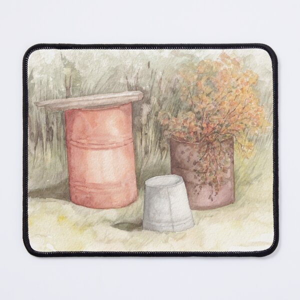 Item preview, Autumn rural landscape barrels designed and sold by IrinaIkar.