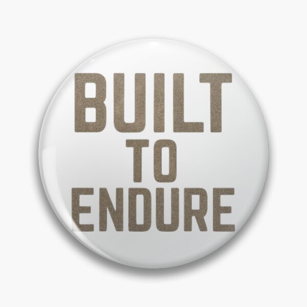 Item preview, Built to Endure Bold Minimal Typography With Grit Aesthetic designed and sold by ViursArtsStore.