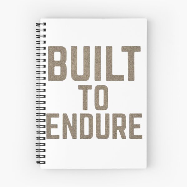 Item preview, Built to Endure Bold Minimal Typography With Grit Aesthetic designed and sold by ViursArtsStore.