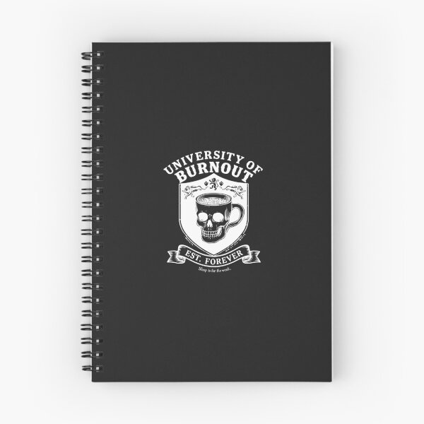 Item preview, University of Burnout | Skull Coffee Mug Dark Academia designed and sold by VENOHA.