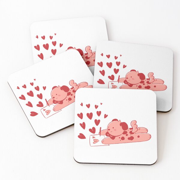 Item preview, Writing You Love – Cute Puppy Valentine Illustration designed and sold by ChiaraAless.