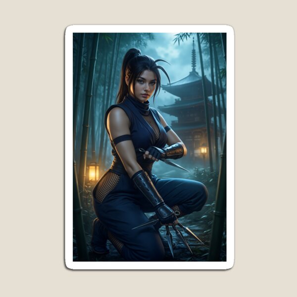 Item preview, Shadow Sprint – Agile Ninja Beauty Art designed and sold by Mystique Noir.