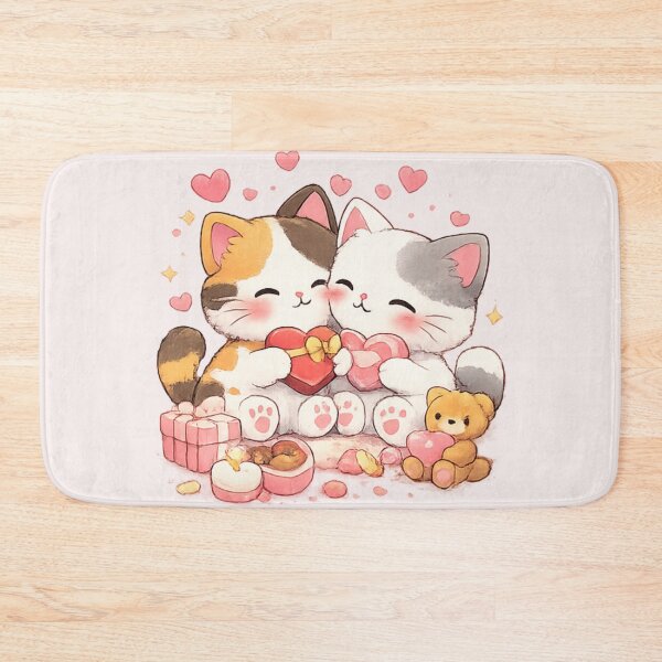 Artikelvorschau, Mochi & Lumi – Valentinstags-Liebeskunst entworfen und verkauft von Mochi Studio.