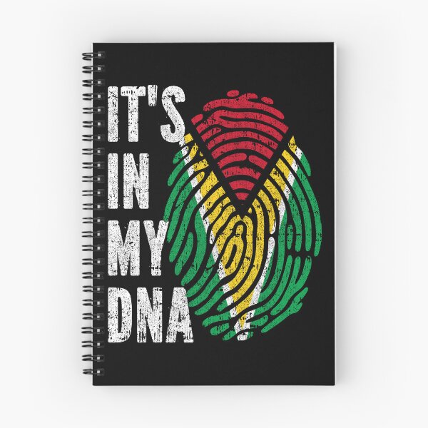 Item preview, IT'S IN MY DNA Guyana Flag Roots designed and sold by CosmoKitsch.