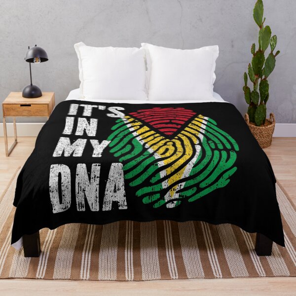 Item preview, IT'S IN MY DNA Guyana Flag Roots designed and sold by CosmoKitsch.