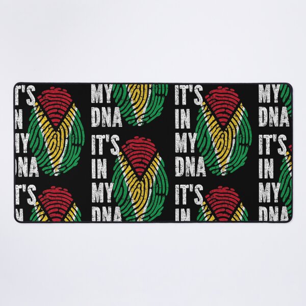 Item preview, IT'S IN MY DNA Guyana Flag Roots designed and sold by CosmoKitsch.