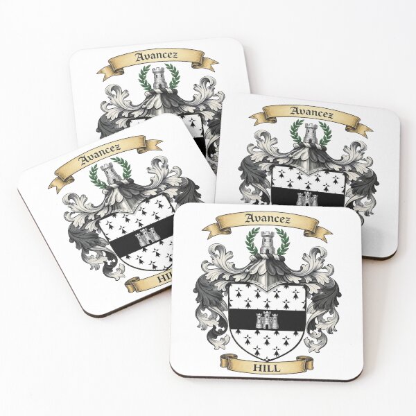 Item preview, The Hill Family Coat of Arms designed and sold by BagTown Clans.