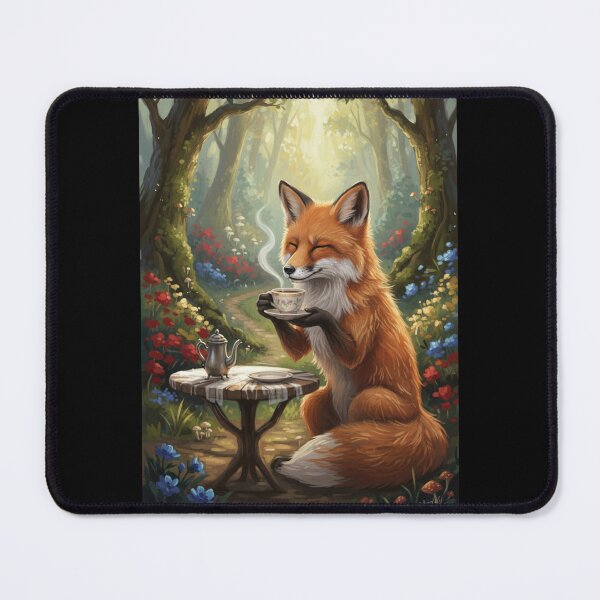 Item preview, Serene Sips in Sunlit Woods designed and sold by FoxVibes.