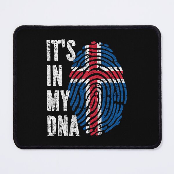 Item preview, IT'S IN MY DNA Iceland Flag Roots designed and sold by CosmoKitsch.