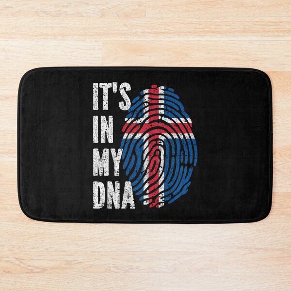Item preview, IT'S IN MY DNA Iceland Flag Roots designed and sold by CosmoKitsch.