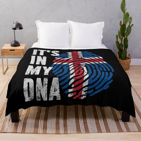 Item preview, IT'S IN MY DNA Iceland Flag Roots designed and sold by CosmoKitsch.