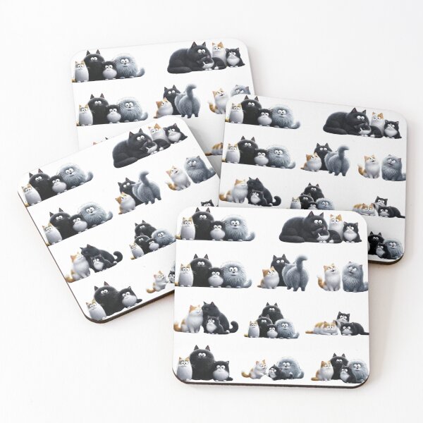 Item preview, Cute Funny Cartoon Cats Bundle For T Shirt Design designed and sold by معكوسة..