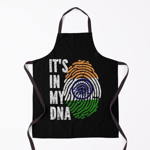 Item preview, IT'S IN MY DNA India Flag Roots designed and sold by CosmoKitsch.