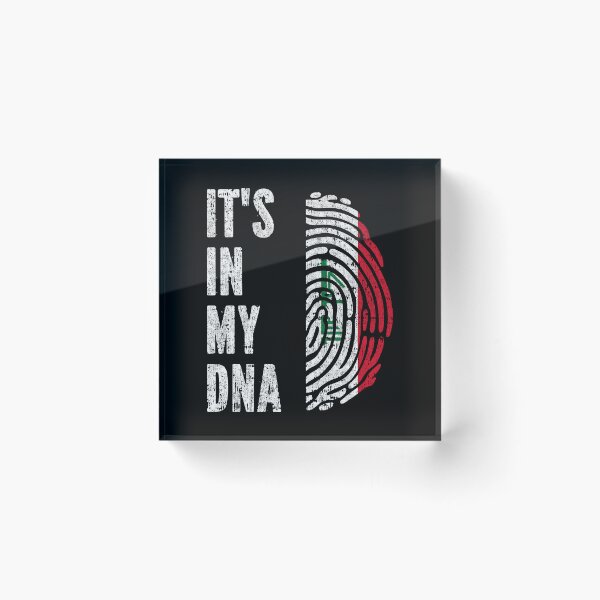Item preview, IT'S IN MY DNA Iraq Flag Roots designed and sold by CosmoKitsch.