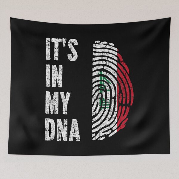 Item preview, IT'S IN MY DNA Iraq Flag Roots designed and sold by CosmoKitsch.