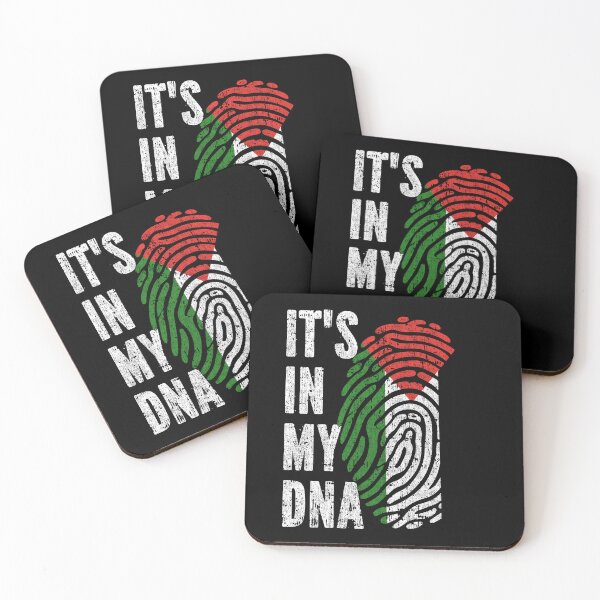 Item preview, IT'S IN MY DNA Palestine Flag Roots designed and sold by CosmoKitsch.
