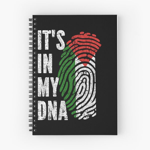 Item preview, IT'S IN MY DNA Palestine Flag Roots designed and sold by CosmoKitsch.