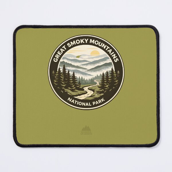 Item preview, Great Smoky Mountains National Park (USA) | Iconic Trails and Peaks Series designed and sold by WanderUpNorth.