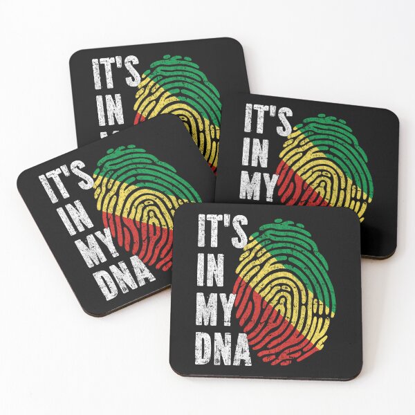 Item preview, IT'S IN MY DNA The Republic of the Congo Flag Roots designed and sold by CosmoKitsch.