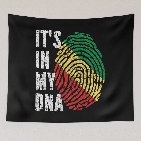 Item preview, IT'S IN MY DNA The Republic of the Congo Flag Roots designed and sold by CosmoKitsch.