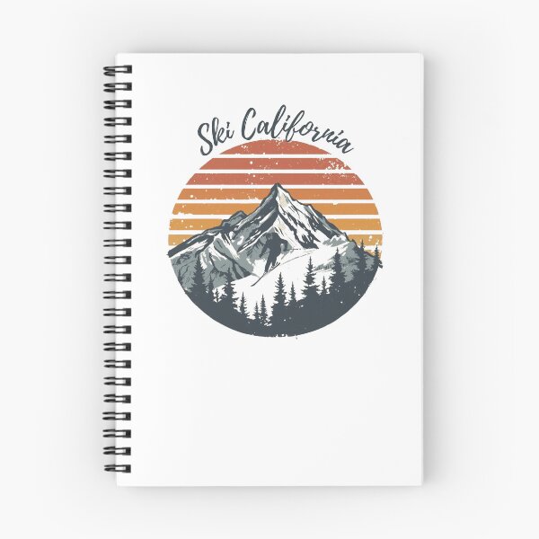 Item preview, Ski California Retro Skiing Design Vintage Alpine Mountain Graphic for Ski Lovers designed and sold by brianmccourt10.