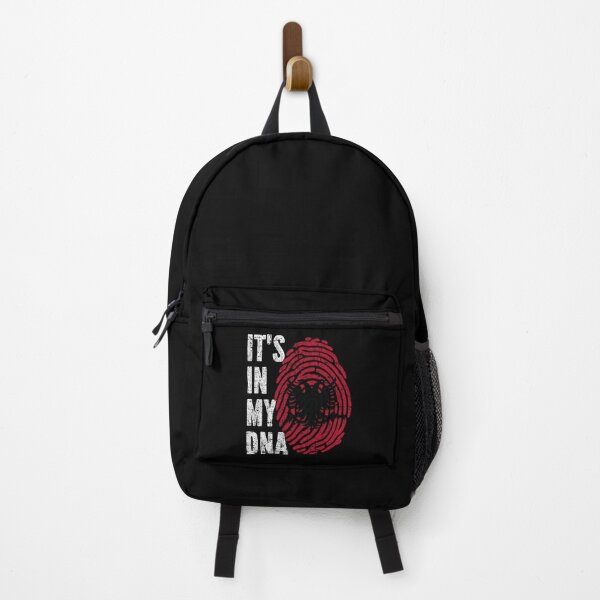Item preview, IT'S IN MY DNA Albania Flag Roots designed and sold by CosmoKitsch.