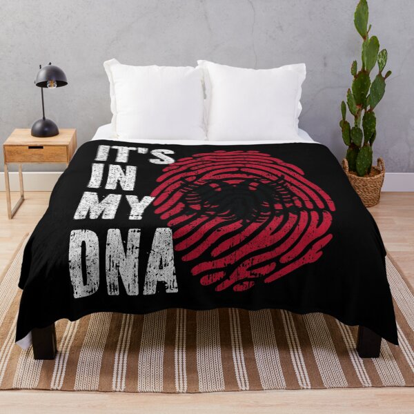 Item preview, IT'S IN MY DNA Albania Flag Roots designed and sold by CosmoKitsch.