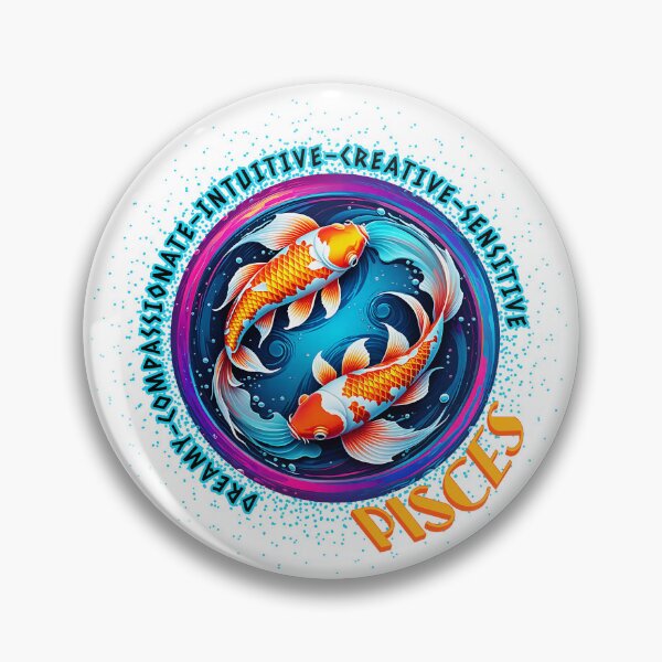Item preview, Pisces — The Twin Koi designed and sold by Paw Print Tee.