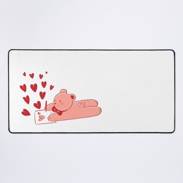 Item preview, Writing You Love – Cute Bear Valentine Illustration designed and sold by ChiaraAless.