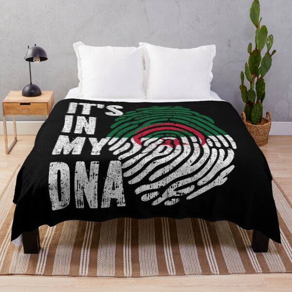 Item preview, IT'S IN MY DNA Algeria Flag Roots designed and sold by CosmoKitsch.