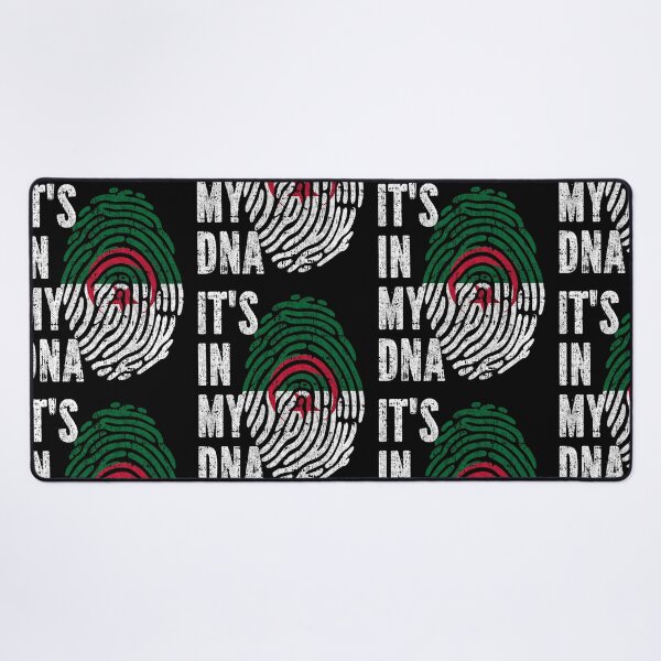 Item preview, IT'S IN MY DNA Algeria Flag Roots designed and sold by CosmoKitsch.
