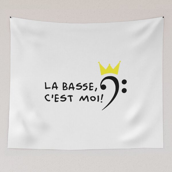 Item preview, The bass is me - La basse c'est moi designed and sold by chrisbears.